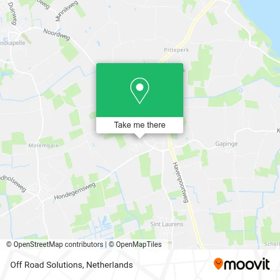 Off Road Solutions map