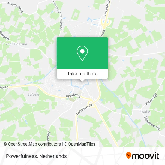 Powerfulness map