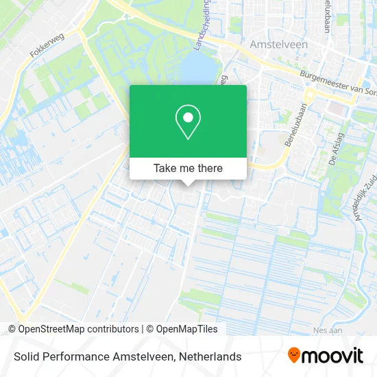 Solid Performance Amstelveen map