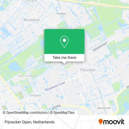 Pijnacker Open map
