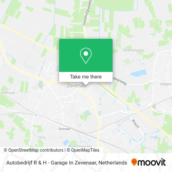 Autobedrijf R & H - Garage In Zevenaar map