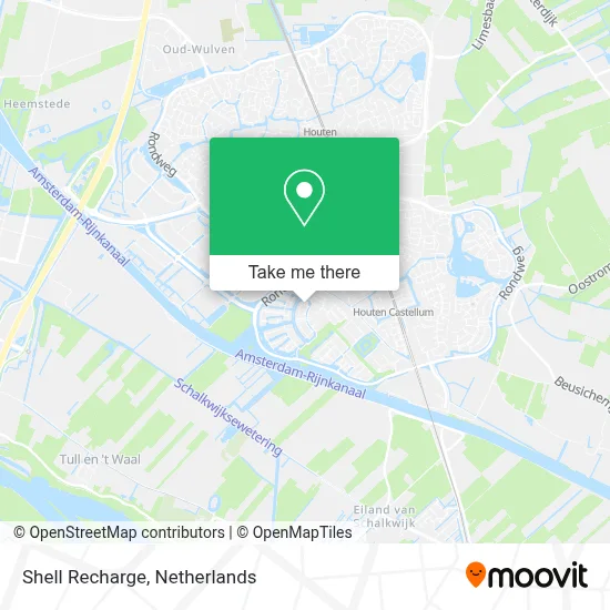 Shell Recharge map