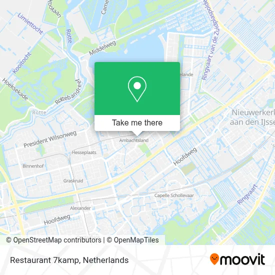 Restaurant 7kamp map