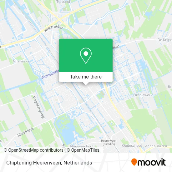 Chiptuning Heerenveen map