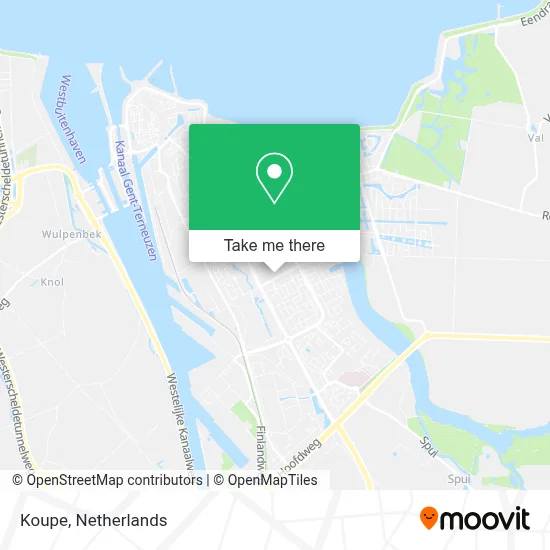 Koupe map