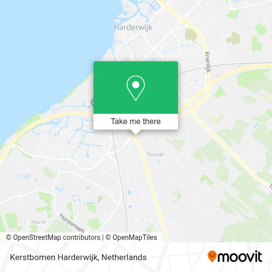 Kerstbomen Harderwijk map
