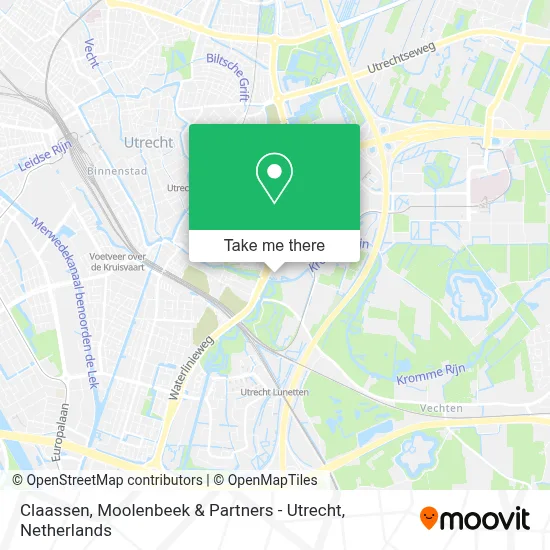 Claassen, Moolenbeek & Partners - Utrecht Karte