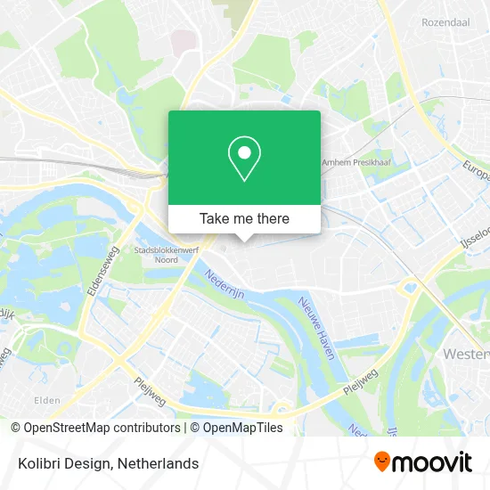 Kolibri Design map