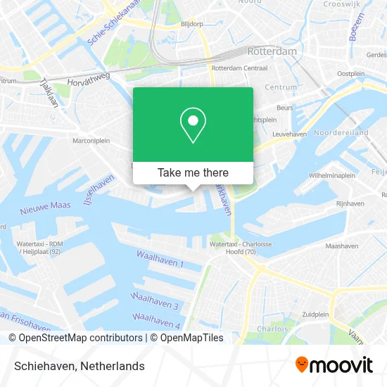 Schiehaven map