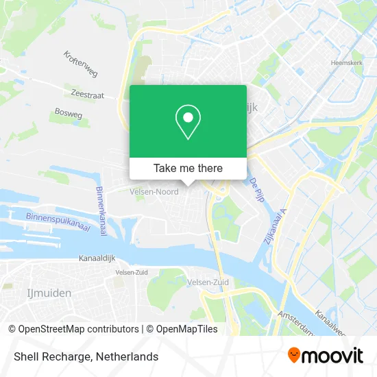Shell Recharge map