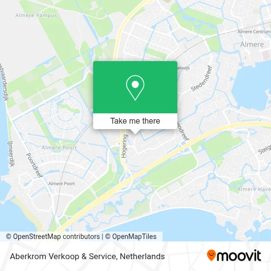 Aberkrom Verkoop & Service map
