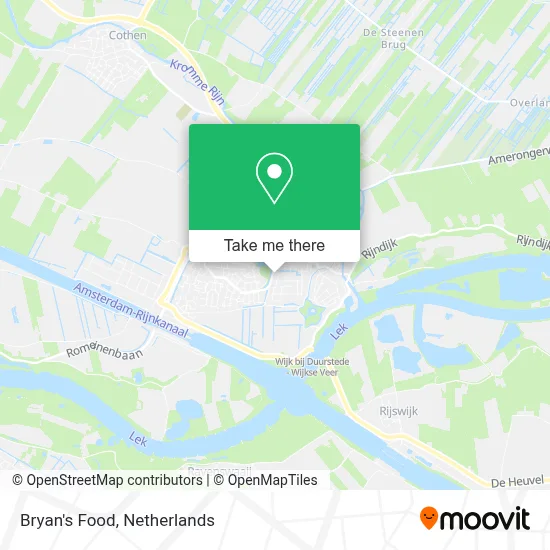 Bryan's Food Karte