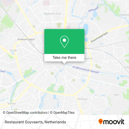 Restaurant Goyvaerts map