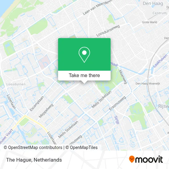 Den Haag map
