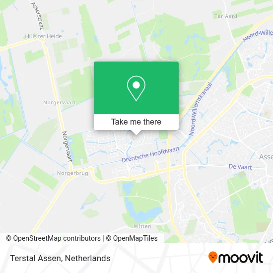 Terstal Assen map