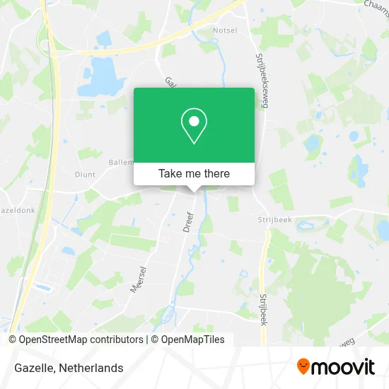 Gazelle map