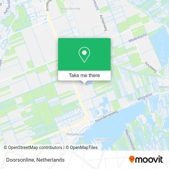 Doorsonline map