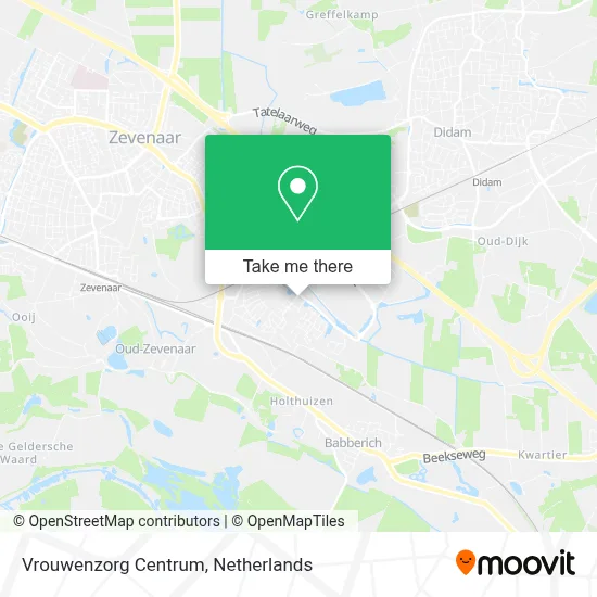 Vrouwenzorg Centrum map