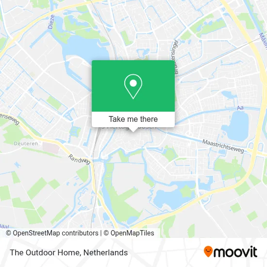 The Outdoor Home map