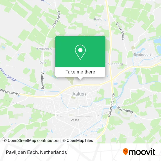 Paviljoen Esch map