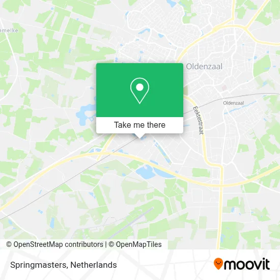 Springmasters map