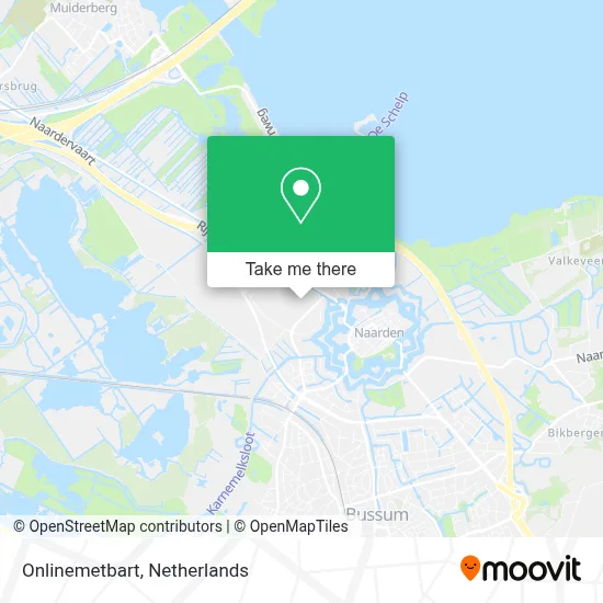 Onlinemetbart map