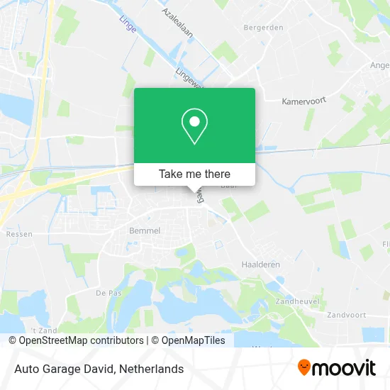 Auto Garage David Karte