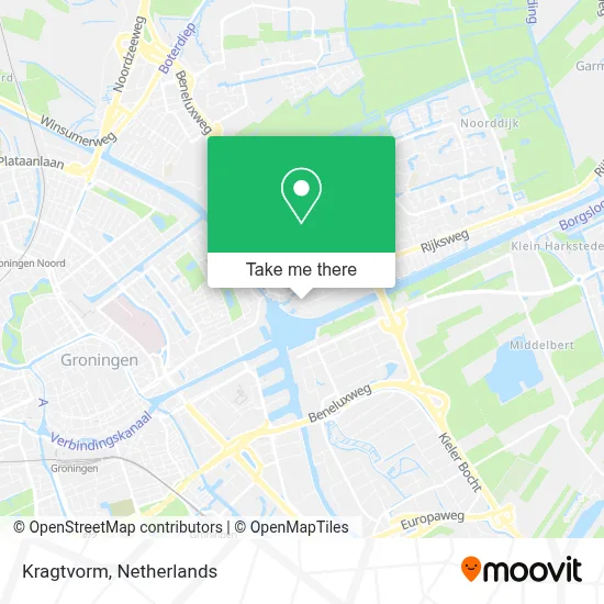 Kragtvorm map