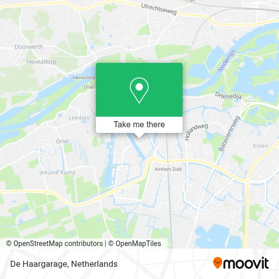 De Haargarage map