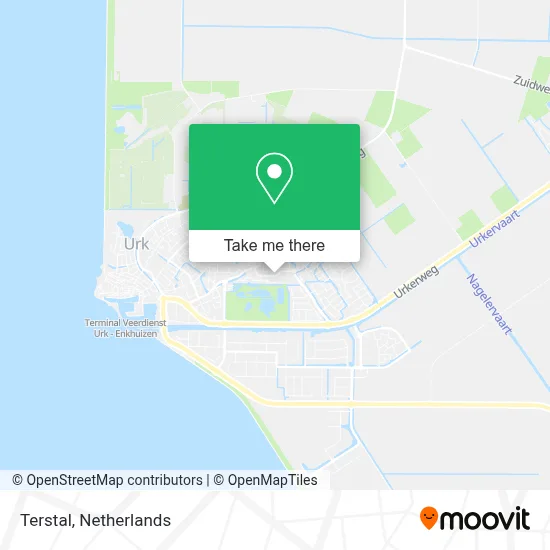 Terstal map
