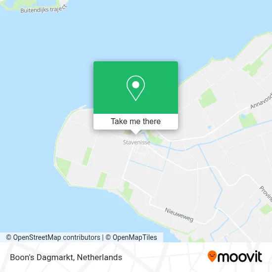 Boon's Dagmarkt map