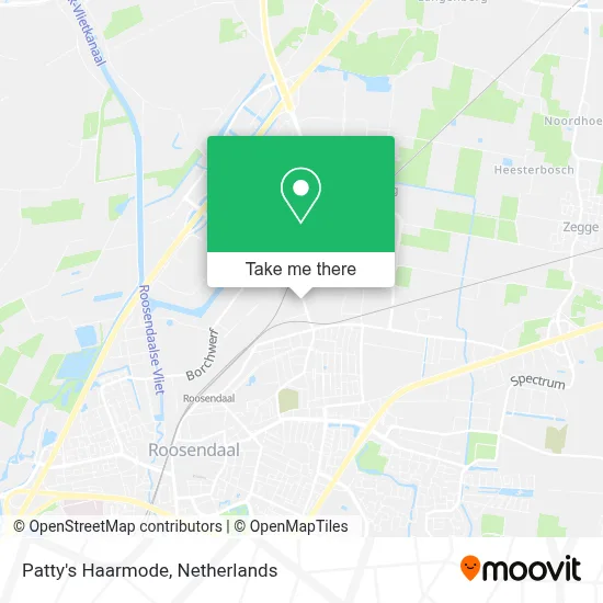 Patty's Haarmode map