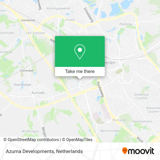 Azuma Developments map