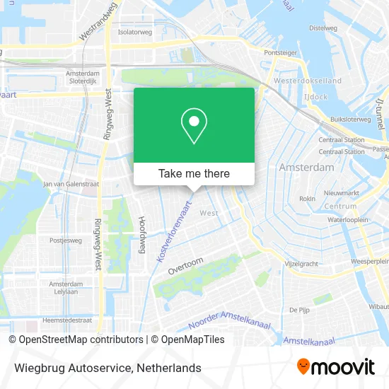 Wiegbrug Autoservice map