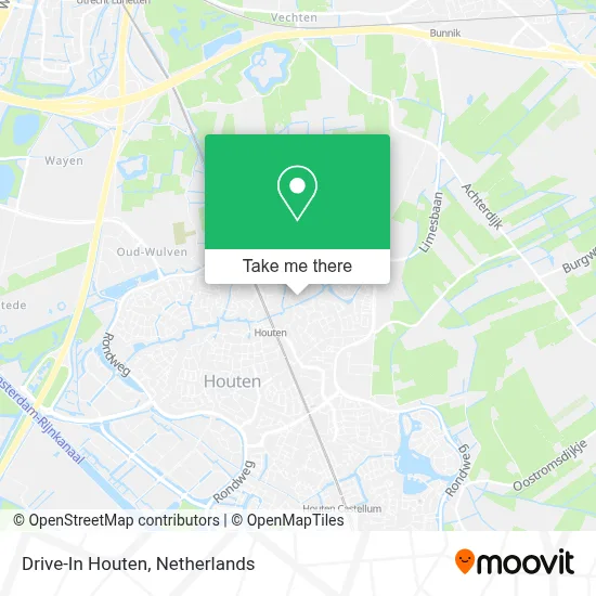 Drive-In Houten map