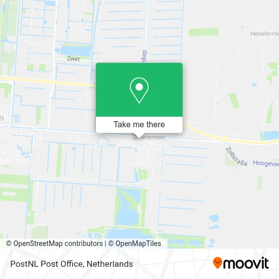 Postnl Postkantoor map
