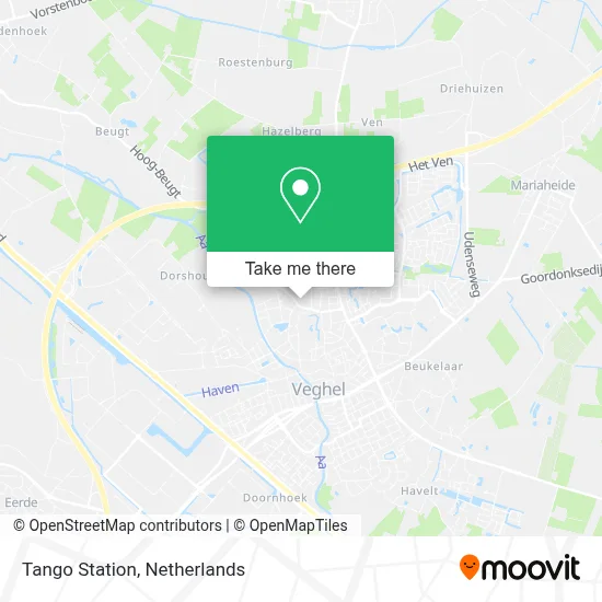 Tango Station map