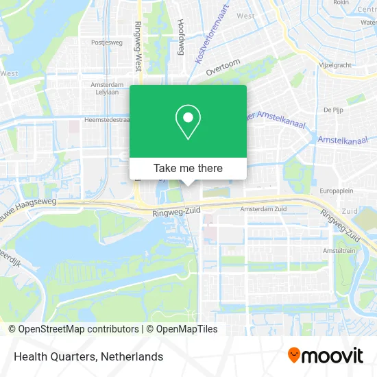 Health Quarters map