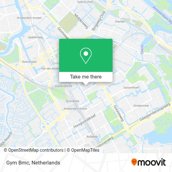 Gym Bmc map
