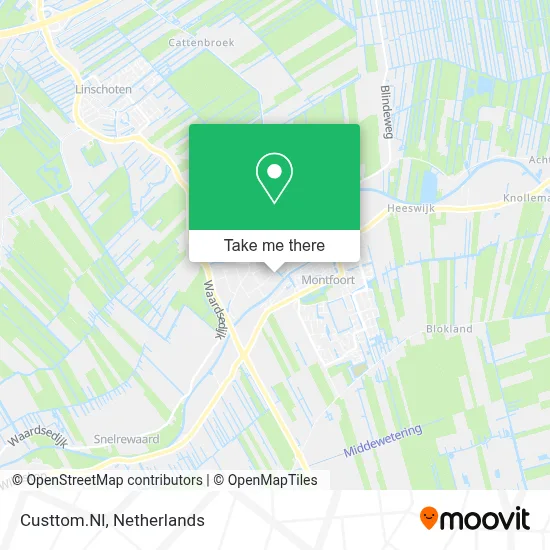 Custtom.Nl map