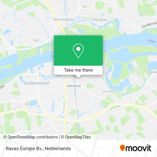 Ravas Europe Bv. map