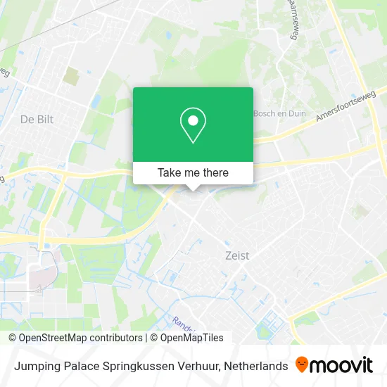 Jumping Palace Springkussen Verhuur map