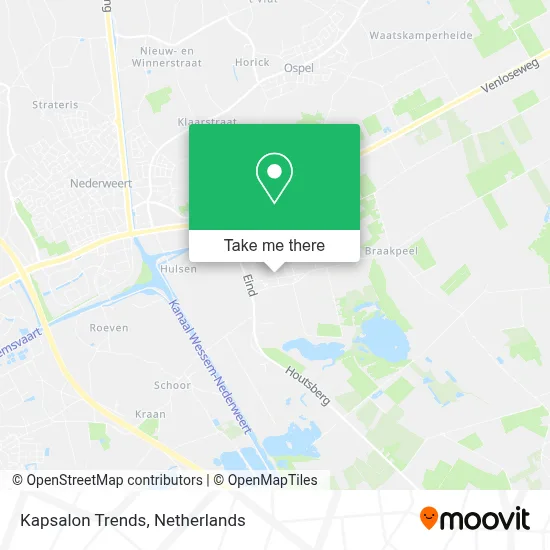 Kapsalon Trends Karte