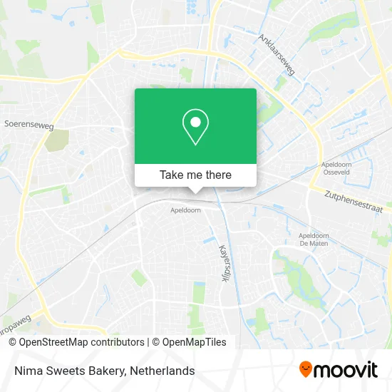 Nima Sweets Bakery map