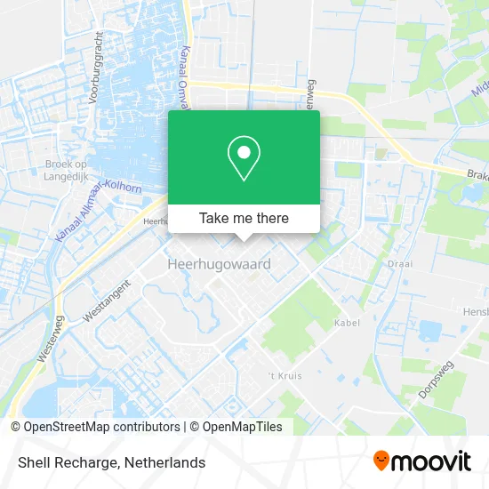 Shell Recharge map