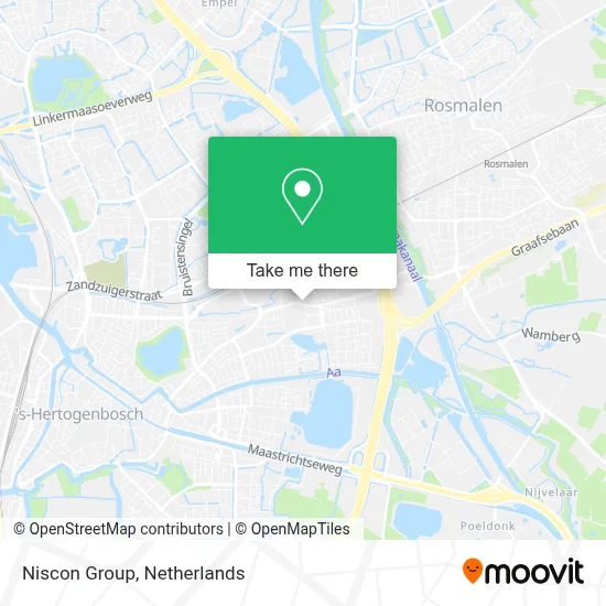 Niscon Group map