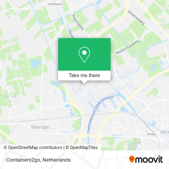 Containers2go Karte