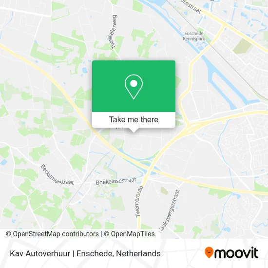 Kav Autoverhuur | Enschede map