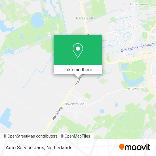 Auto Service Jans Karte