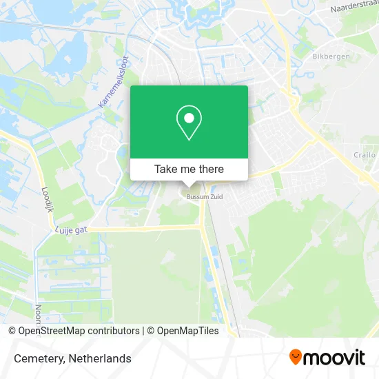 Begraafplaats map